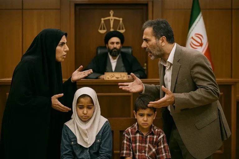 حضانت فرزندان بعد از طلاق